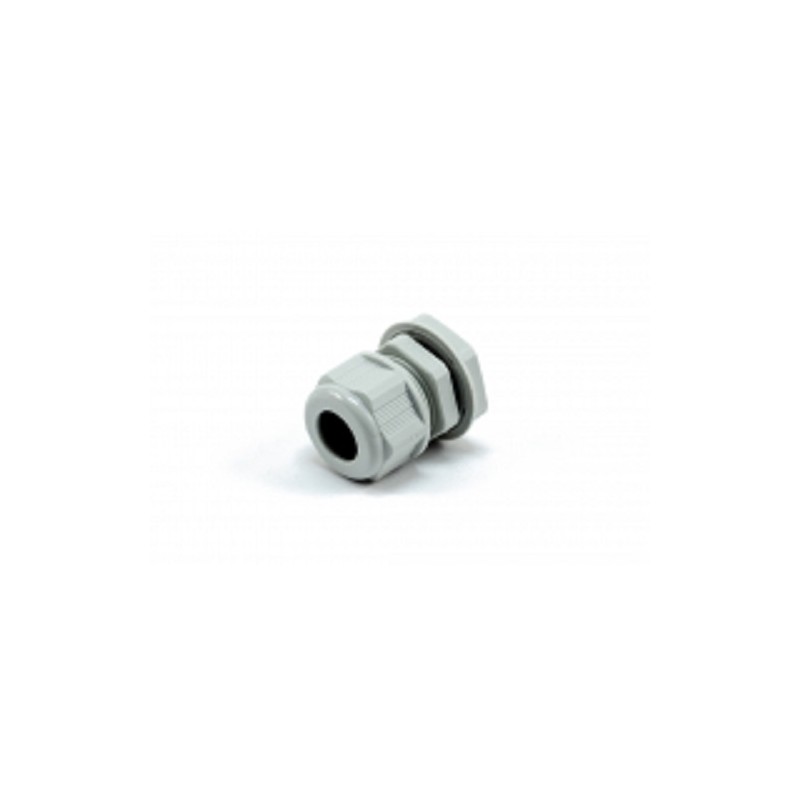 1 pcs - Hammond 1427NCG Series Grey Nylon Cable Gland, PG13.5 Thread, 6mm Min, 12mm Max, IP68
