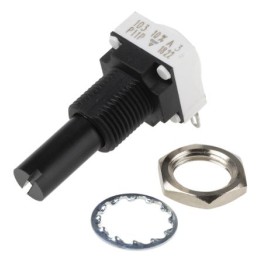 1 pcs - Vishay 5kΩ Rotary Potentiometer 1-Gang Panel Mount, P11P1F0GJSY00502KA