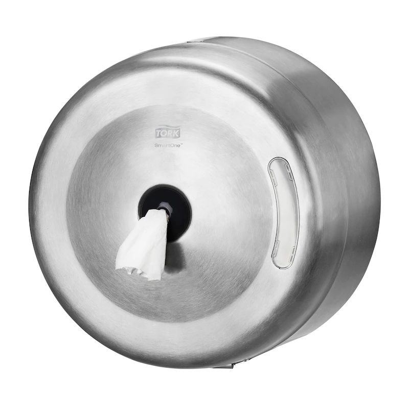 1 pcs - Tork Steel Metal Toilet Roll Dispenser, 170mm x 270mm x 270mm