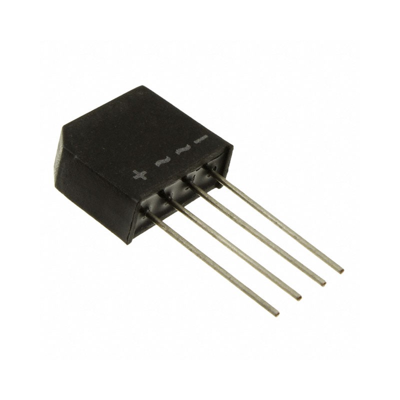 10 pcs : VS-2KBP02 - BRIDGE RECT 1PHASE 200V 2A D-44
