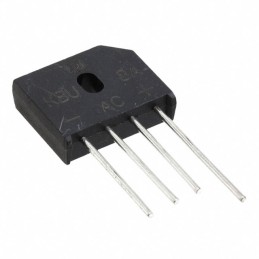 10 pcs : KBU6D - BRIDGE RECT 1PHASE 200V 6A KBU