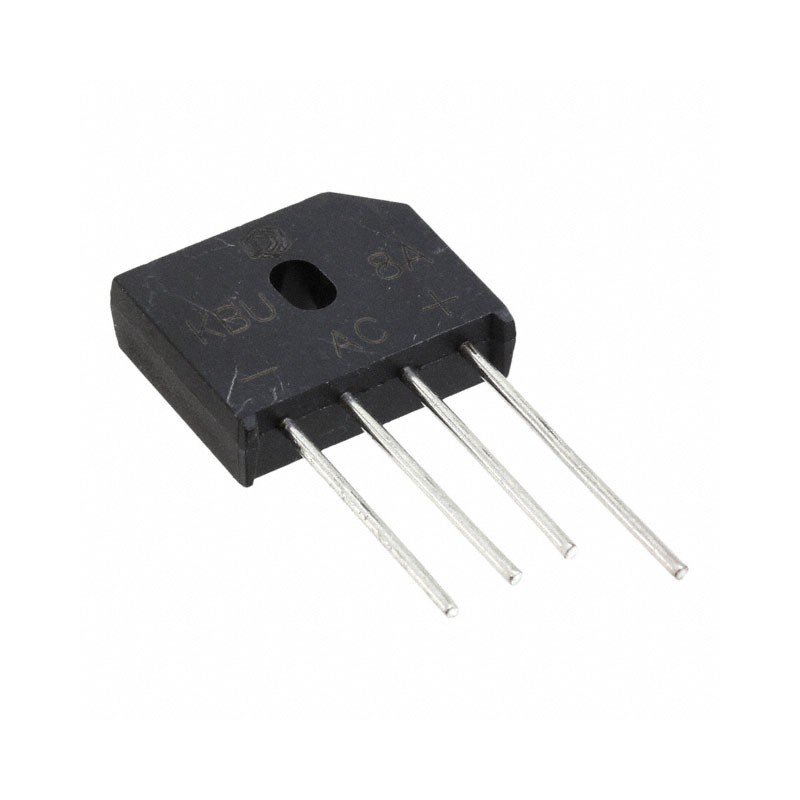 10 pcs : KBU6D - BRIDGE RECT 1PHASE 200V 6A KBU