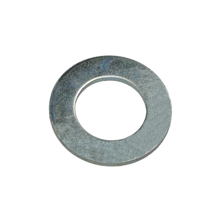 1 Bag of 25 - Bright Zinc Plated Steel Plain Washers, M24, BS 4320B