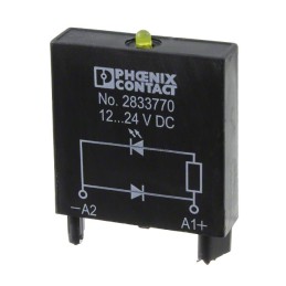 10 pcs : 2833770 - DIODE MODULE 12-24VDC IN