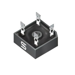 10 pcs : GBPC1506W - 15A, 600V, STANDARD BRIDGE RECTI