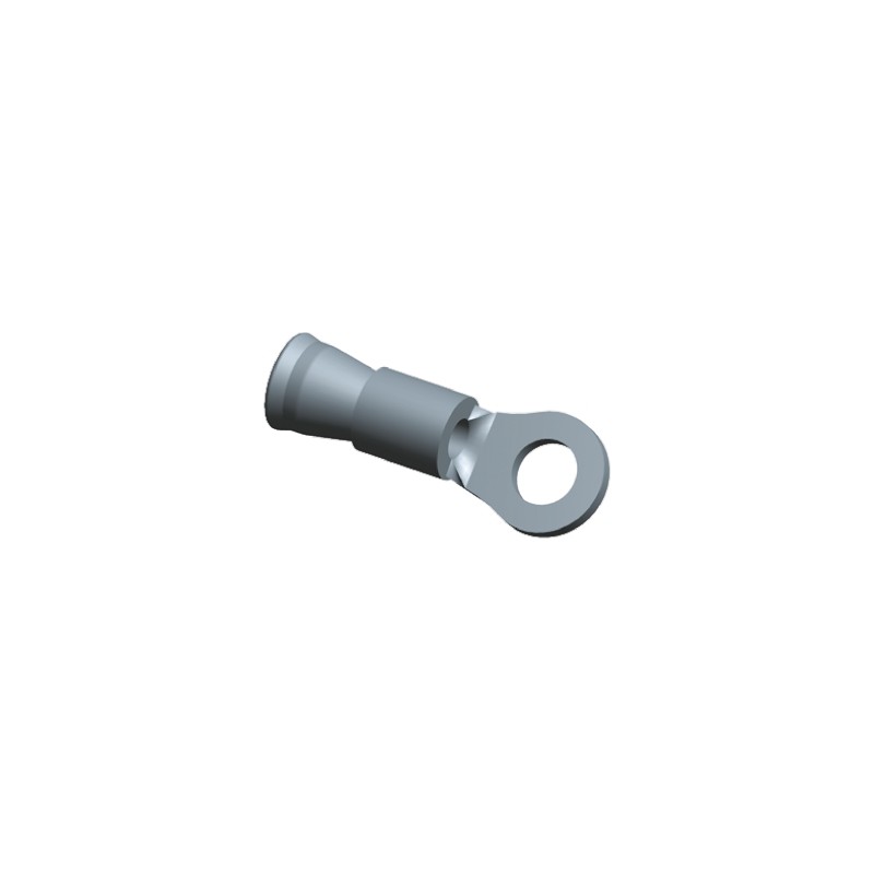 1 pcs - TE Connectivity, DG STRATO-THERM Uninsulated Ring Terminal, M2.5 Stud Size, 0.26mm² to 1.65mm² Wire Size