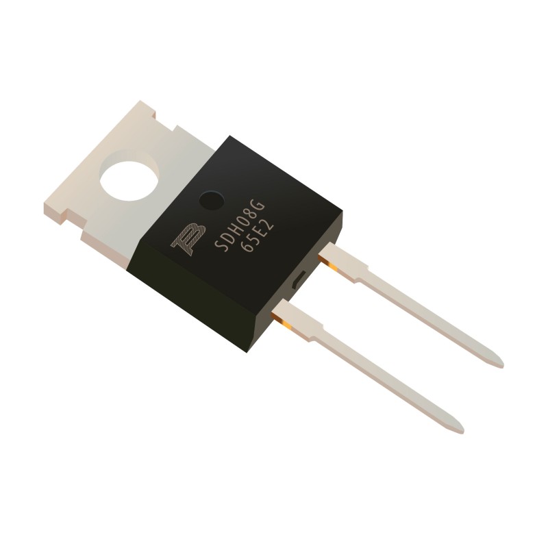 10 pcs : BSDH08G65E2 - DIODE SCHOT SIC 650V 8A TO220-2
