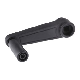 1 pcs - RS PRO Nylon Revolving Crank Handle 110mm Radius