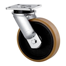 1 pcs - Tente Swivel Castor Wheel, 1000kg Capacity, 200mm Wheel