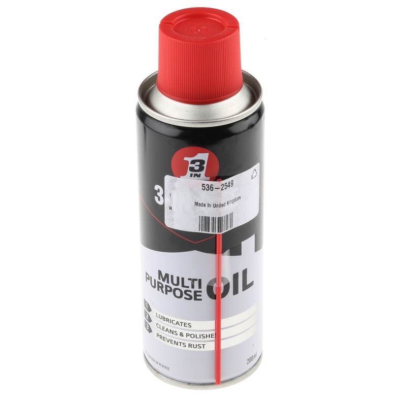 1 pcs - 3-in-one 200 ml 3-In-One Oil and for Multi-purpose, Rust Protection Use