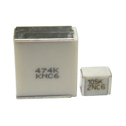 1 pcs - KEMET F161 Metallised Polyester Film Capacitor, 200 V ac, 400 V dc, ±10%, 220nF, Surface Mount