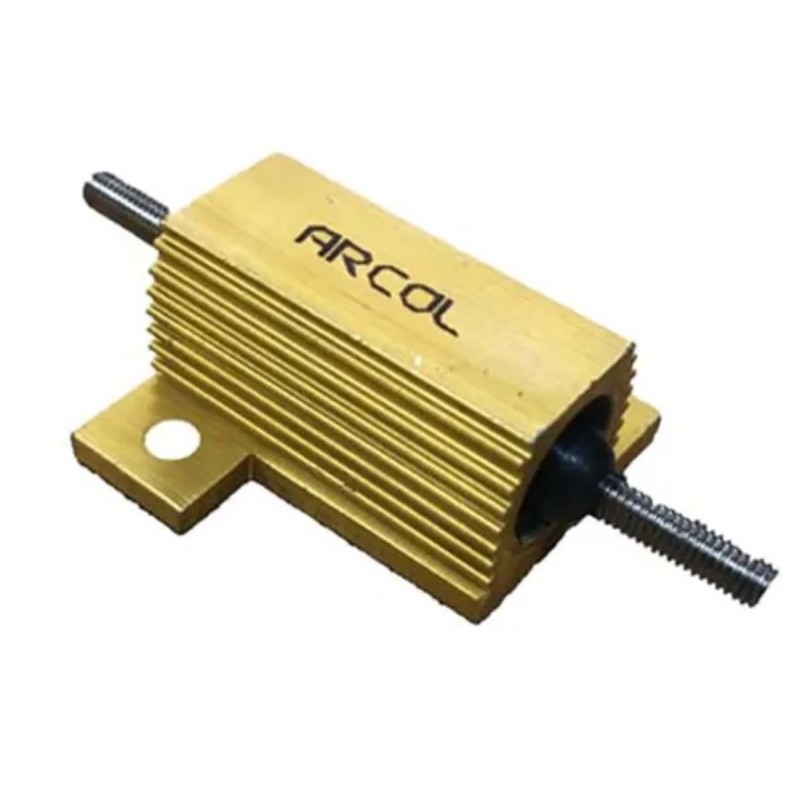 1 pcs - Arcol 25W Wire Wound Chassis Mount Resistor HS25E3 220R F M145 ±1%