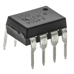 10 pcs - Broadcom, HCPL-4504-000E DC Input Transistor Output Optocoupler, Through Hole, 8-Pin PDIP