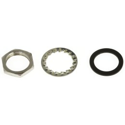 1 pcs - Vishay 10kΩ Rotary Potentiometer 1-Gang Panel Mount, P16NP103MAB15