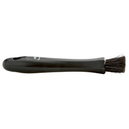 1 pcs - Vikan Soft Bristle Black Scrubbing Brush, 24mm bristle length, Natural Hair bristle material