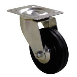1 pcs - Guitel Hervieu Swivel Castor Wheel, 65kg Capacity, 65mm Wheel