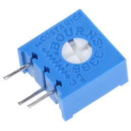 1 pcs - 5kΩ, Through Hole Trimmer Potentiometer 0.5W Bourns, 3386