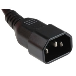 1 pcs - RS PRO IEC C14 Plug to Unterminated Plug Power Cord, 2m