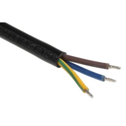 1 pcs - RS PRO IEC C14 Plug to Unterminated Plug Power Cord, 2m