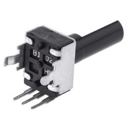 1 pcs - Bourns 1kΩ Rotary Potentiometer 1-Gang Panel Mount, PTV09A-4225F-B102