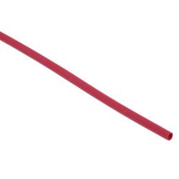 5 pcs - RS PRO Heat Shrink Tubing, Red 2.4mm Sleeve Dia. x 1.2m Length 2:1 Ratio