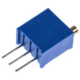 1 pcs - 500Ω, Through Hole Trimmer Potentiometer 0.5W Top Adjust Bourns, 3299