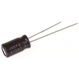 10 pcs - Nichicon 47μF Aluminium Electrolytic Capacitor 50V dc, Radial, Through Hole - UPW1H470MED