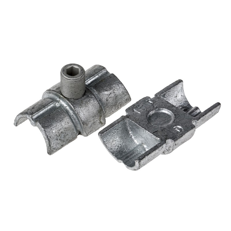 1 pcs - RS PRO Joint Clamp Connecting Component, Strut Profile Type 3, Round Tube Size Type 3