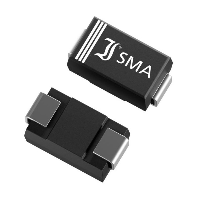 100 pcs : UM7 - DIODE GEN PURP 1KV 1A DO214AC