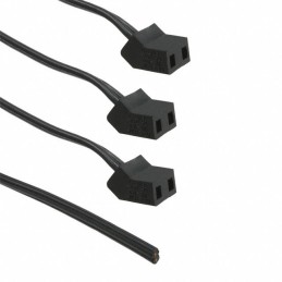 5 pcs : C45-3DC-24 - FAN CORD 45DEG 3POS 24'