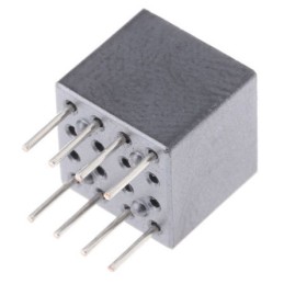 10 pcs - Wurth Elektronik Ferrite Bead (EMI Suppression), 10.88 x 5.49 x 10mm (Radial), 209Ω impedance at 25 MHz, 249Ω impedance
