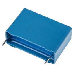 1 pcs - EPCOS B32521, B32524 Polyester Film Capacitor, 63 V ac, 100 V dc, ±10%, 10μF, Through Hole