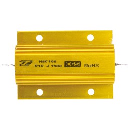 1 pcs - TE Connectivity, 100mΩ 100W Wire Wound Chassis Mount Resistor HSC100R10J ±5%