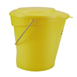 1 pcs - Plastic Yellow Bucket Lid