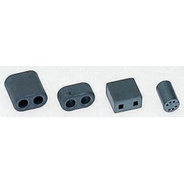 10 pcs - Fair-Rite Ferrite Ring Multi Aperture Core, For: Suppression Components, 7.5 x 10.3 x 13.3mm