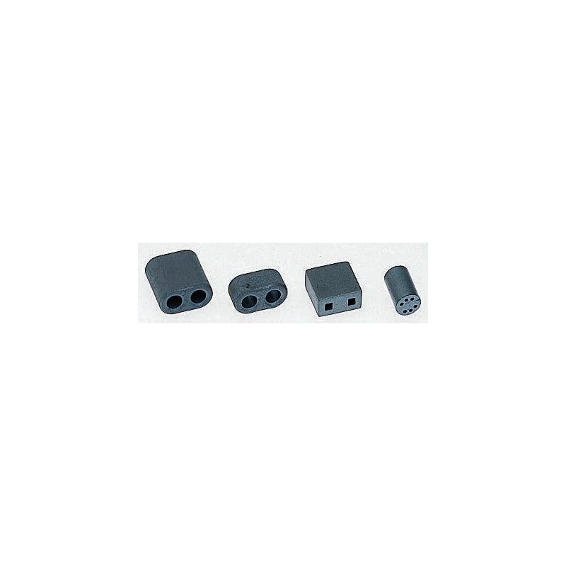 10 pcs - Fair-Rite Ferrite Ring Multi Aperture Core, For: Suppression Components, 7.5 x 10.3 x 13.3mm
