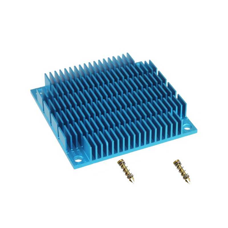 5 pcs : ATS-21E-206-C2-R0 - HEATSINK 60X60X10MM XCUT T766
