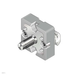1 pcs - Bosch Rexroth M6 T-Connector Connecting Component, Strut Profile 45 mm, Groove Size 10mm