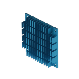 5 pcs : ATS-15E-129-C2-R0 - HEATSINK 60X60X10MM XCUT T766