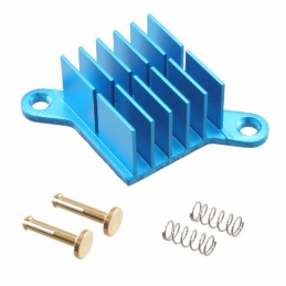 5 pcs : ATS-01F-138-C2-R0 - HEATSINK 25X25X15MM L-TAB T766