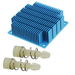 5 pcs : ATS-12D-131-C2-R0 - HEATSINK 60X60X20MM XCUT T766