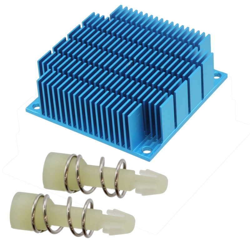 5 pcs : ATS-18D-131-C2-R0 - HEATSINK 60X60X20MM XCUT T766