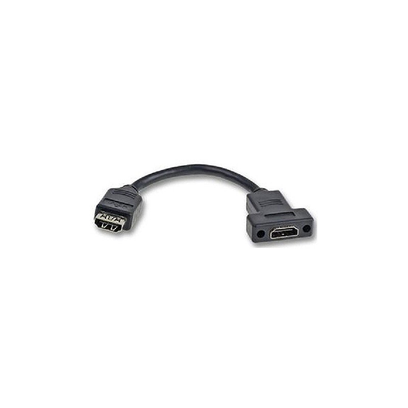 1 pcs - RS PRO Female HDMI to Female HDMI Cable, 80mm