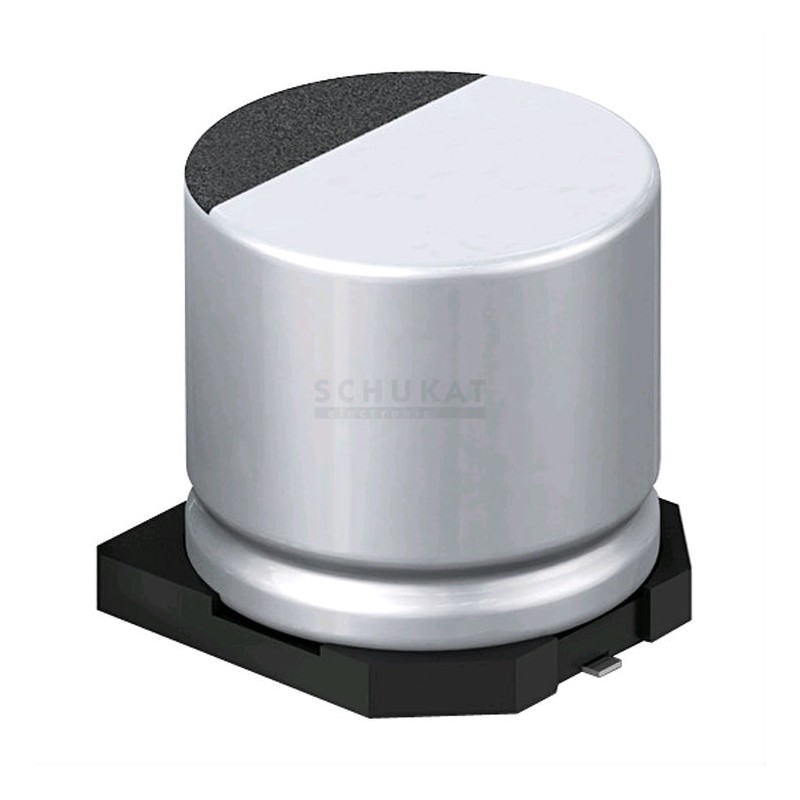 10 pcs - Panasonic 330μF Aluminium Electrolytic Capacitor 25V dc, Surface Mount - EEEHC1E331P