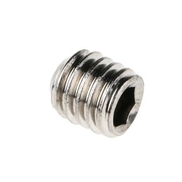 1 Bag of 25 - Stainless Steel Hex Socket Set M6 x 6mm Grub Screw