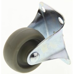 1 pcs - Guitel Hervieu Fixed Castor Wheel, 12kg Capacity, 32mm Wheel