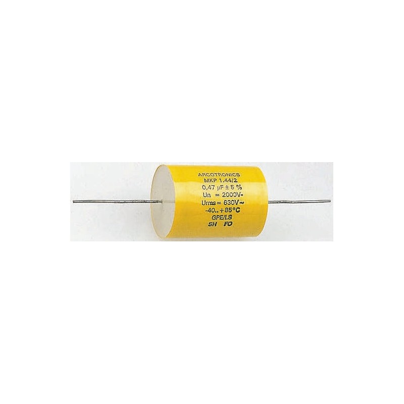 1 pcs - KEMET C4G Polypropylene Capacitor PP, 850V dc, ±5%, 2.5μF, Through Hole