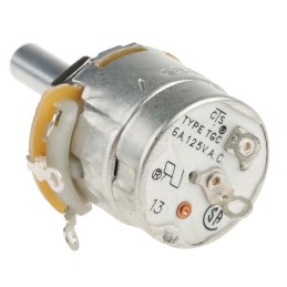 1 pcs - CTS 10kΩ Linear Potentiometer Panel Mount, 026TB32R103B1B1