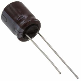 10 pcs - CHEMI-CON 220μF Aluminium Electrolytic Capacitor 25V dc, Snap-In - EKMQ250ELL221MF11D