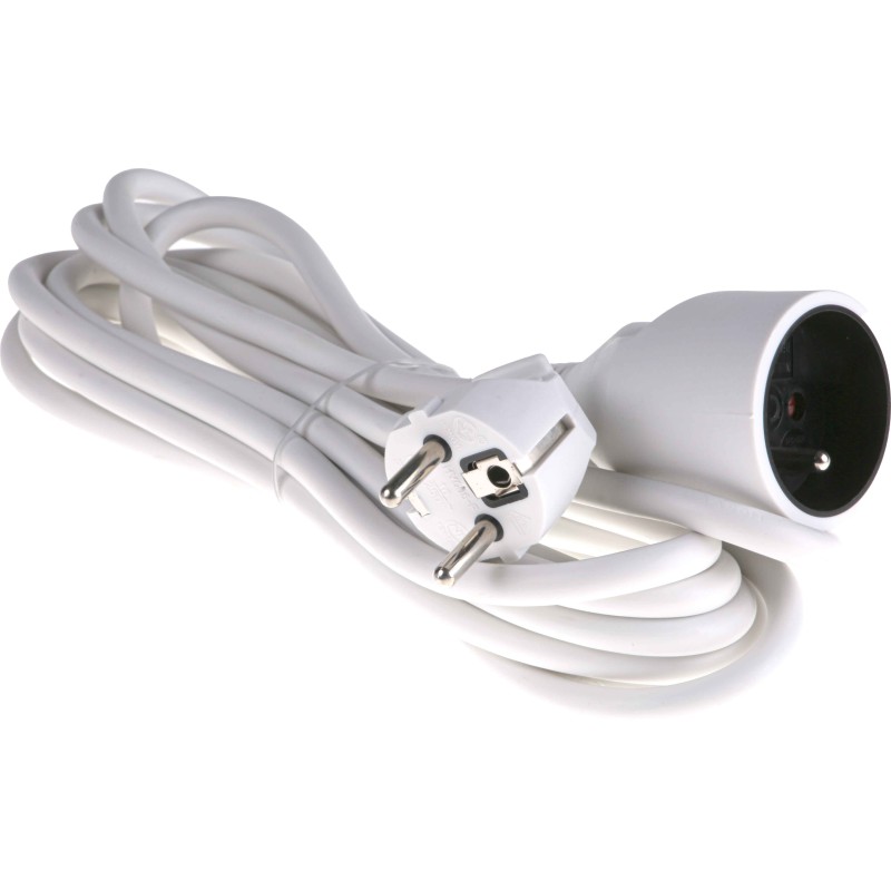 1 pcs - RS PRO 5m 1 Socket Type E - French Extension Lead, 230 V ac